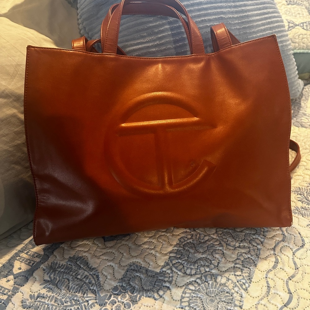 Telfar Brown Tote Bag